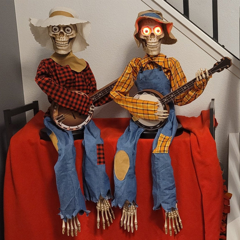 Dueling Banjos™️ - Grappig geanimeerde banjo-skeletten