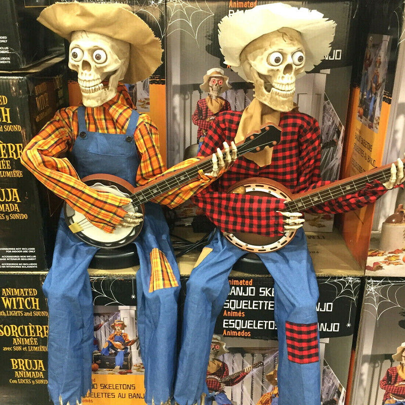 Dueling Banjos™️ - Grappig geanimeerde banjo-skeletten