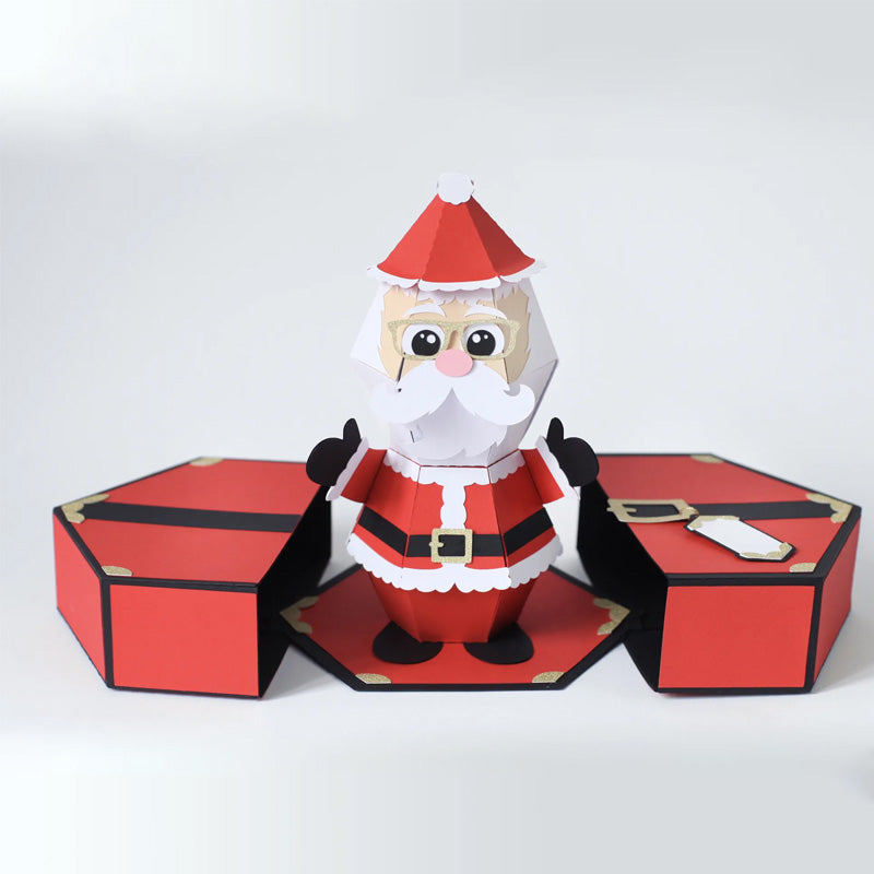 ๐
3D Kerstman Prank Pop-up Box-kaart