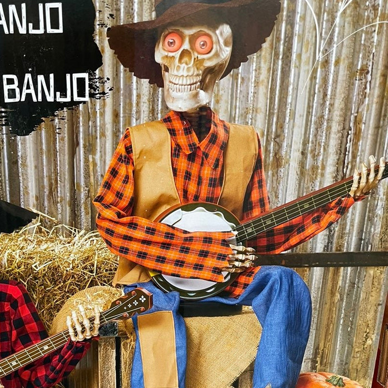 Dueling Banjos™️ - Grappig geanimeerde banjo-skeletten