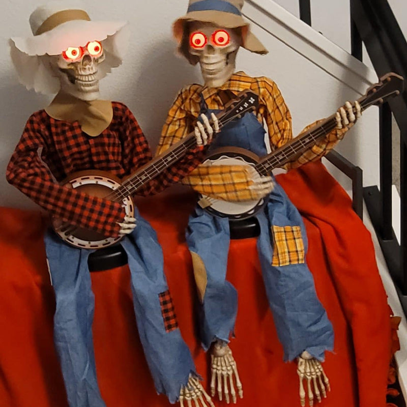 Dueling Banjos™️ - Grappig geanimeerde banjo-skeletten