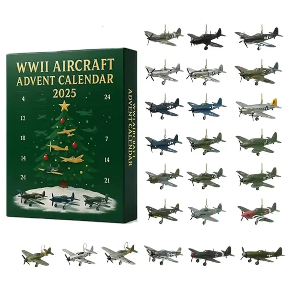 Calendrier de l'Avent Avions de la Seconde Guerre mondiale 2025