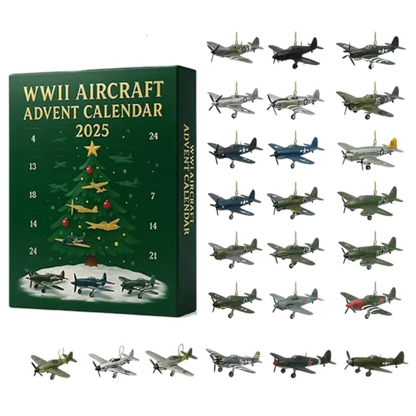 Calendrier de l'Avent Avions de la Seconde Guerre mondiale 2025