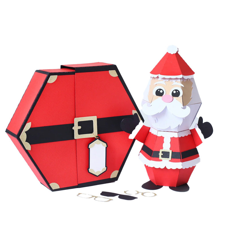 ๐
3D Kerstman Prank Pop-up Box-kaart