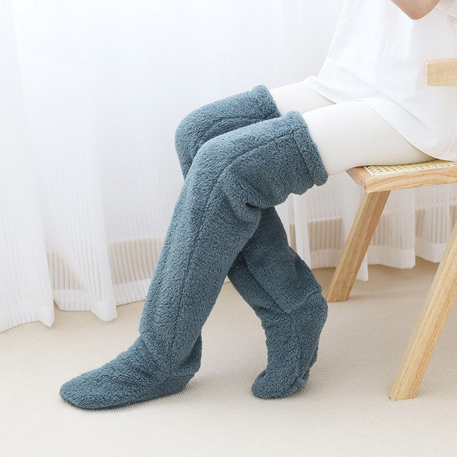 FuzzyFeet™ - Warme Lange Pluche Sokken