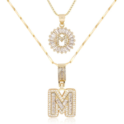 GemLetter Ketting - Initiaal Hanger met Luxe Glans
