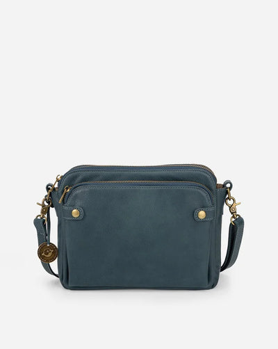 Lisa™ - Leren crossbody schoudertas