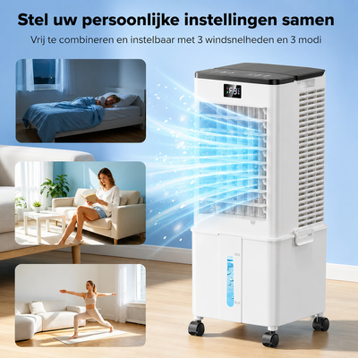 Draagbare Airconditioner - 4-in-1 Mobiele Verkoeling