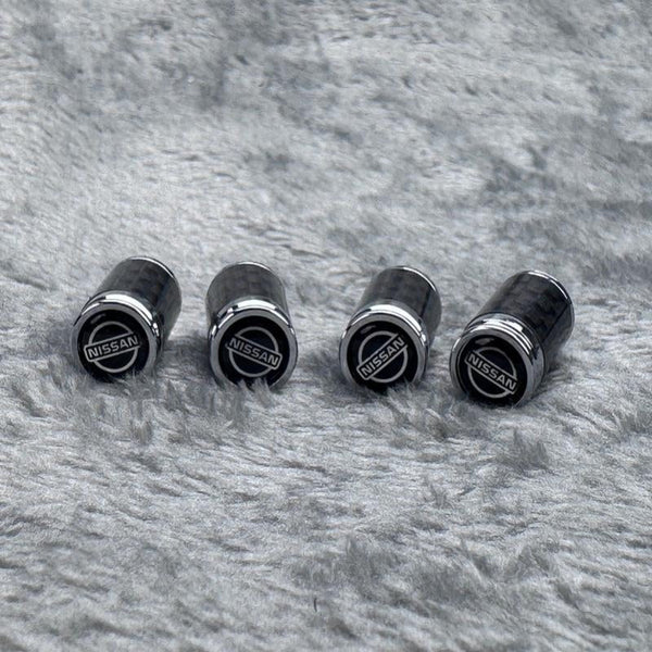 Capuchons de valve de pneu en fibre de carbone – Kit de protection de roue étanche