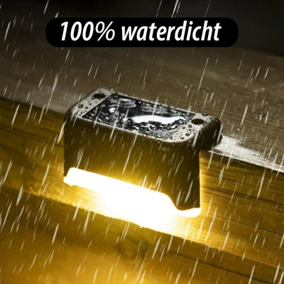 Zonnepaneel-aangedreven mini LED-lampen