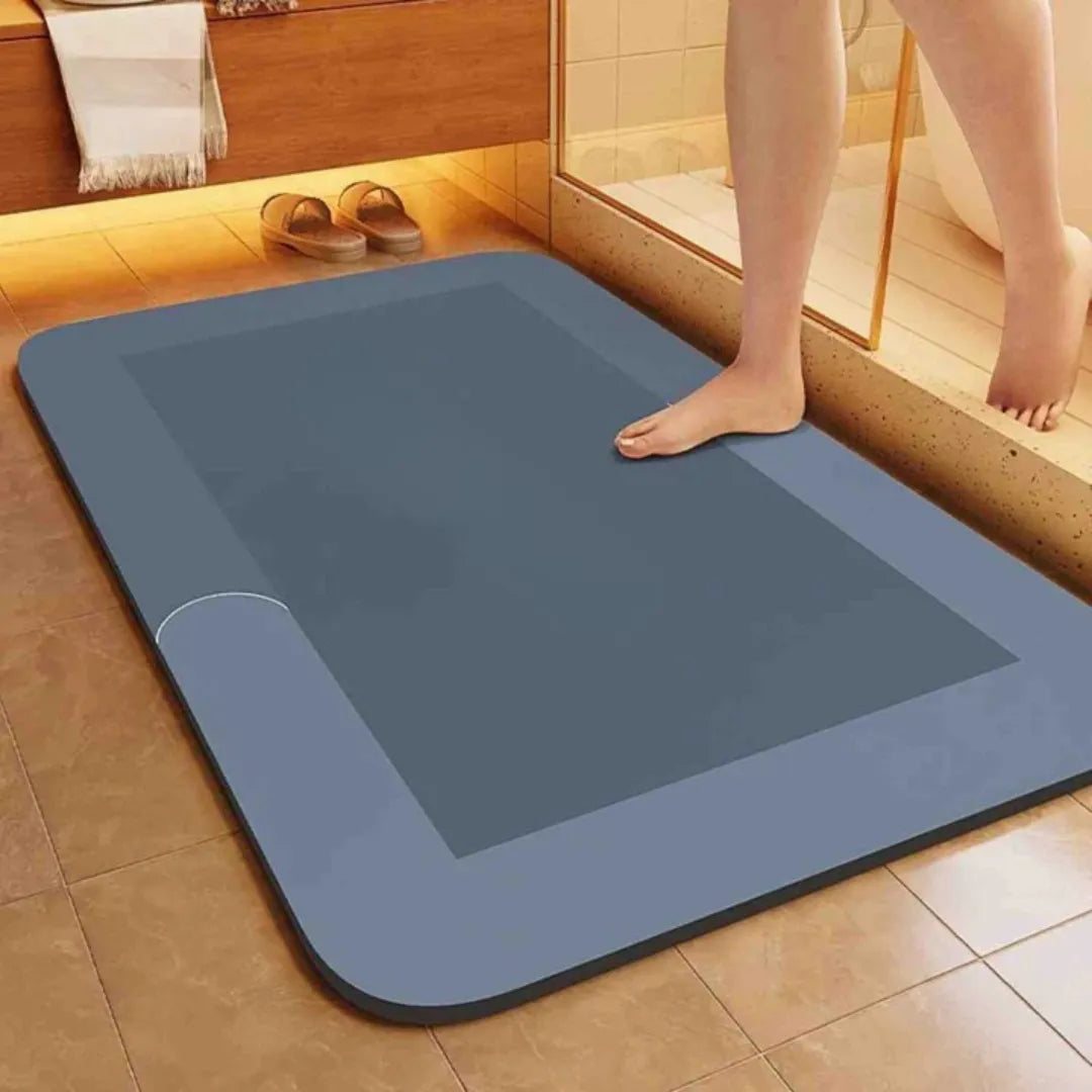 Tapis de bain AquaSoft - Confort séchant rapidement et antidérapant