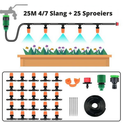 Mist Gekoeld Irrigatiesysteem | Voor Tuin, Gazon en meer
