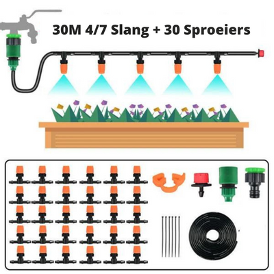 Mist Gekoeld Irrigatiesysteem | Voor Tuin, Gazon en meer