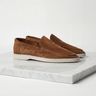 Loafers - Casual suède instappers voor heren