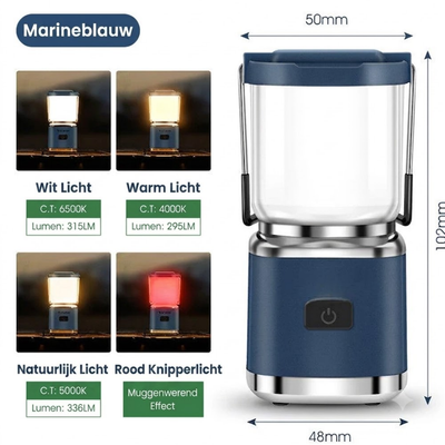Muggenlamp - draagbaar met stil ontwerp
