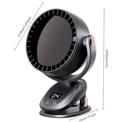 Bladloze Ventilator - Draadloze Digitale Luchtkoeler