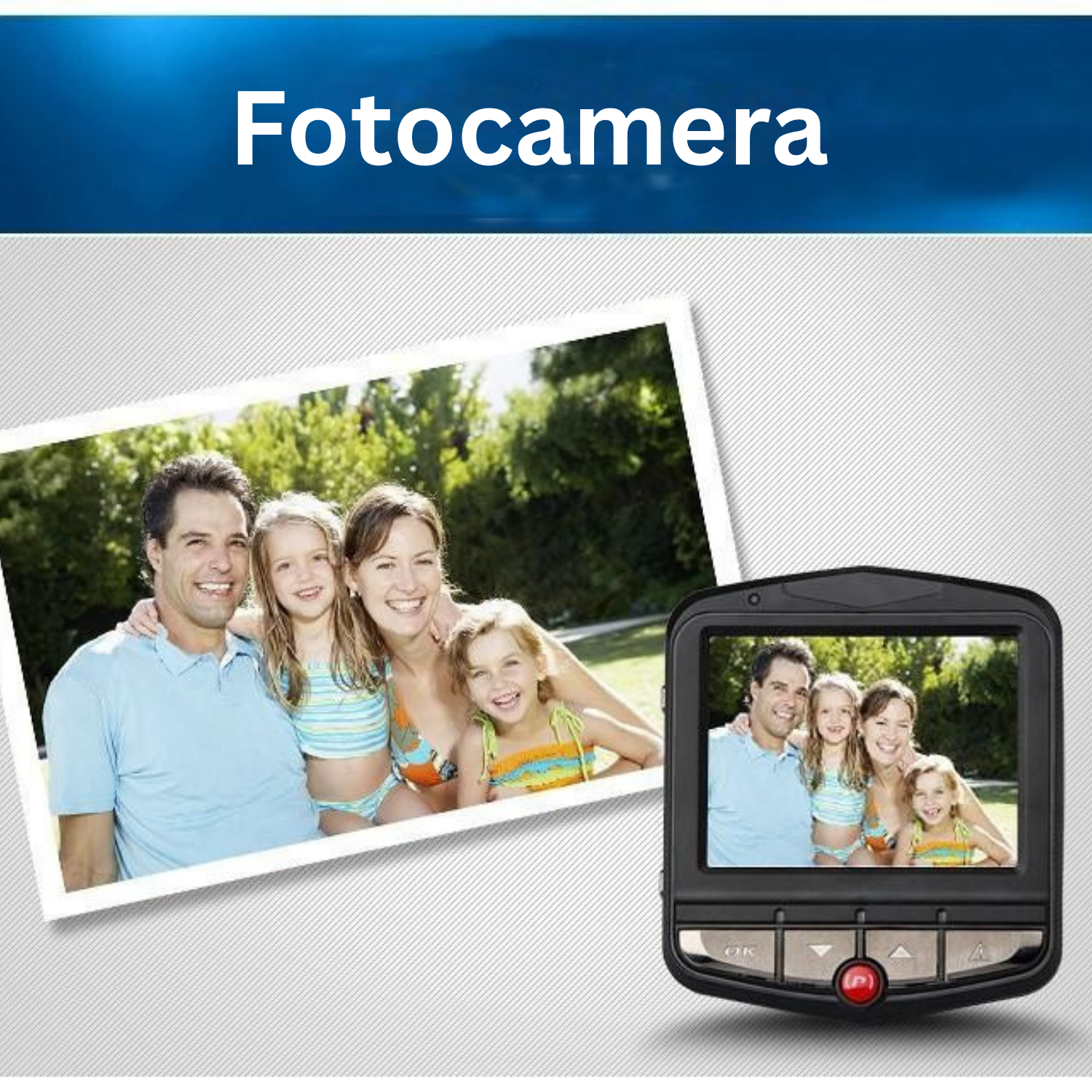 Dashcam - Full HD 1080P Opnames met 16GB Geheugenkaart - RoadVision