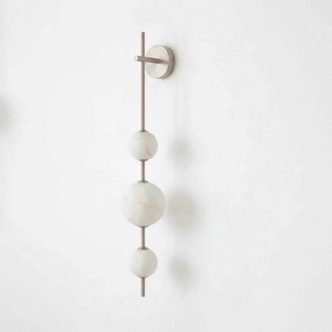 MYHOME® - Verticale Alabaster Zuil Wandlamp