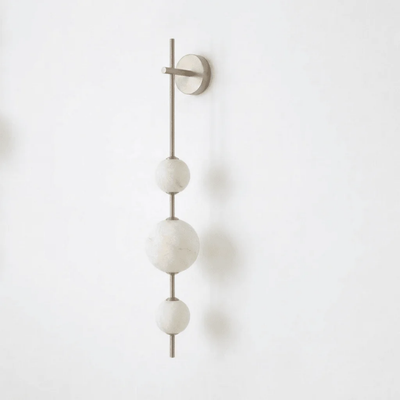 MYHOME® - Verticale Alabaster Zuil Wandlamp