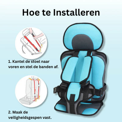 Kinderstoel - Opvouwbare Reisstoel Voor Auto