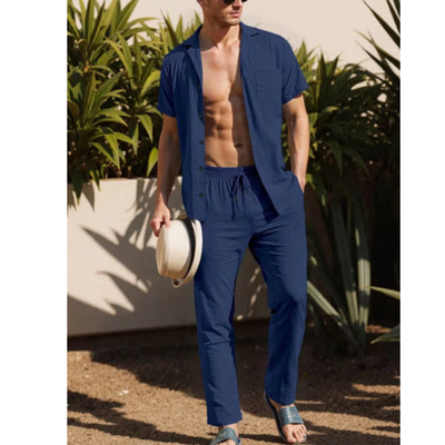 Zomers Overhemd met Broek Set - Solaro