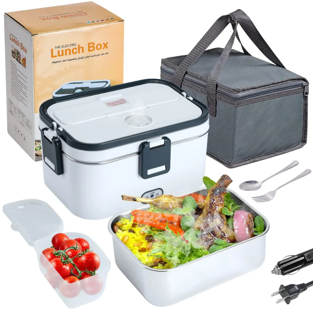Elektrische lunchbox - 2-in-1 voor auto en thuis