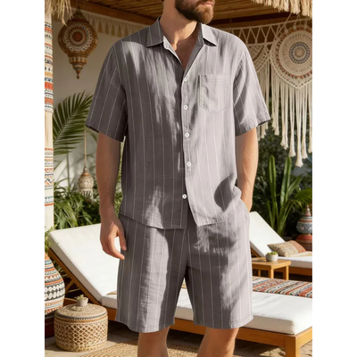 Heren zomer set met korte mouwen - Norvex