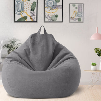 MYHOME® - Linnen Zitzak - Ergonomisch, Stijlvol en Comfortabel