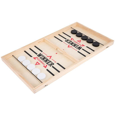 PuckFlick™ Sling Puck Houten Bordspel