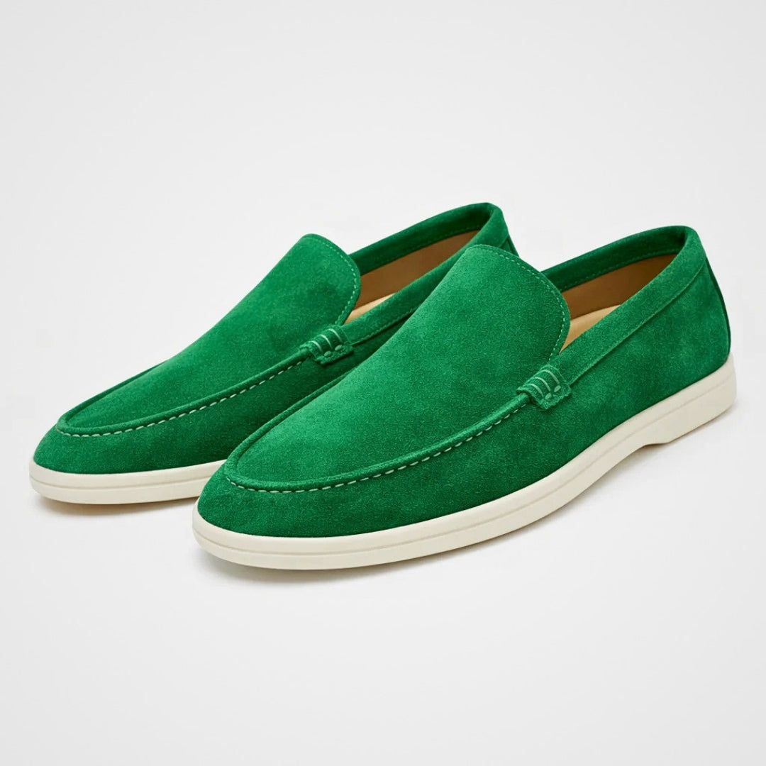 Casual Loafers met Suède Look - UrbanComo