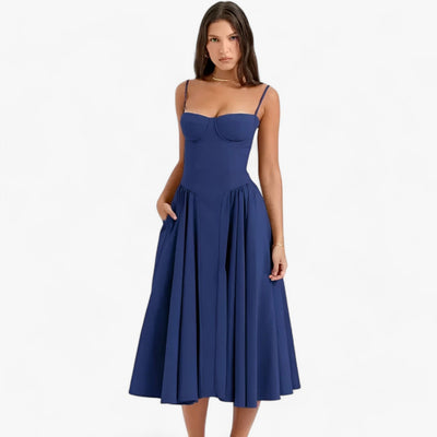Midi Jurk - Elegante Corset Jurk voor Elke Gelegenheid