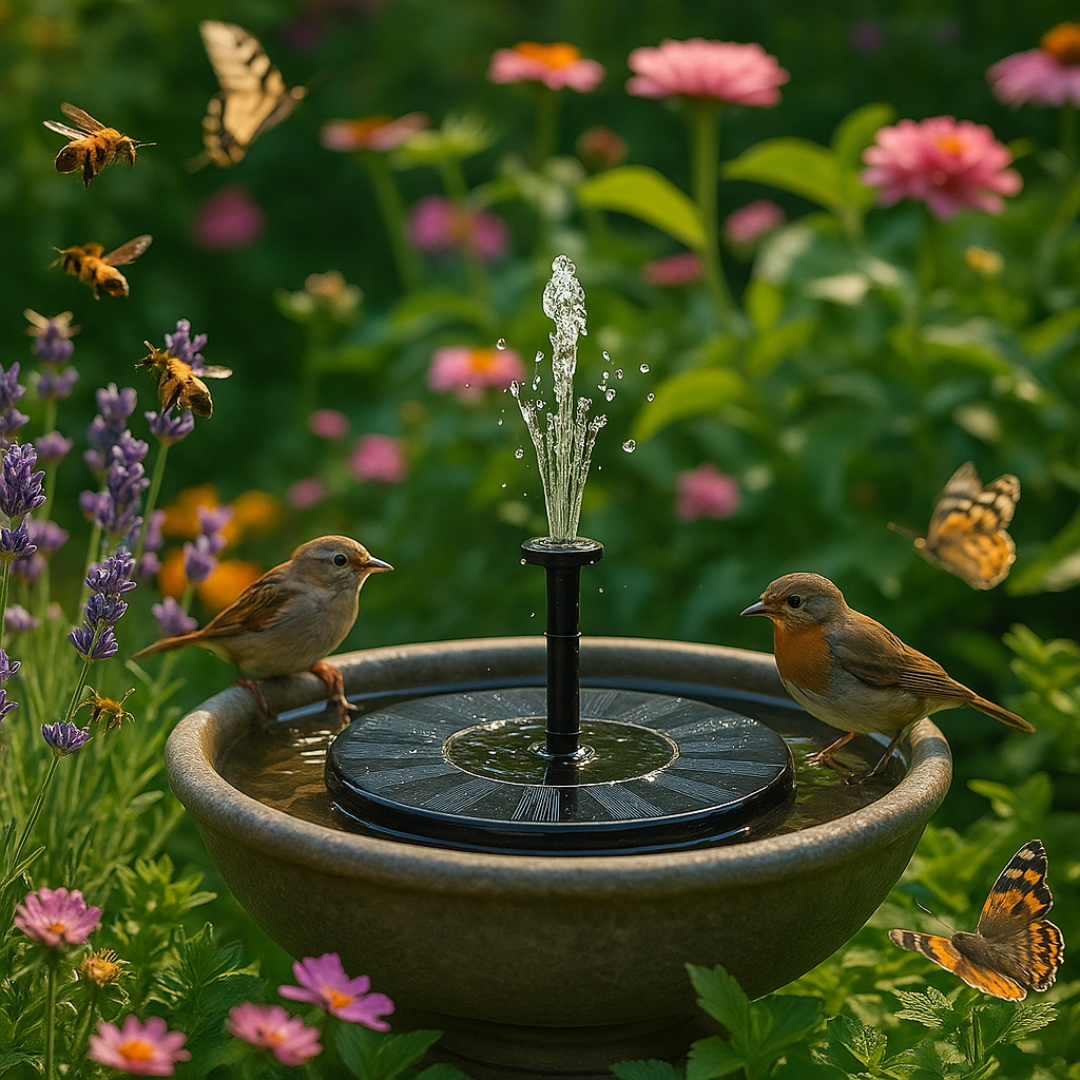 FloraFontana - Solar Tuin Fontein voor de Tuin