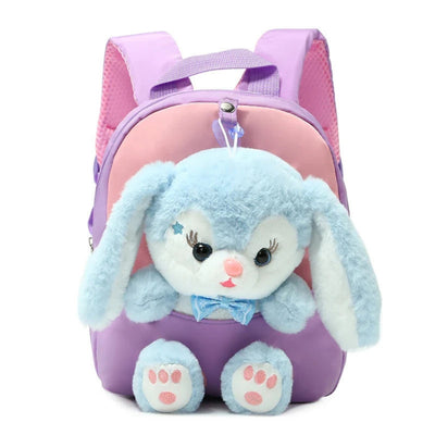 Cartoon Schooltas - 3D Dieren Design Voor Kinderen