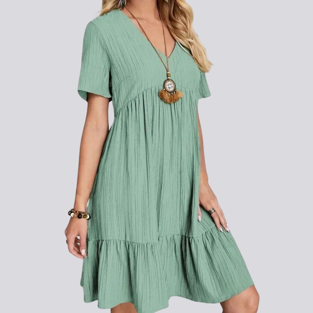 Jurk - Elegante V-Hals