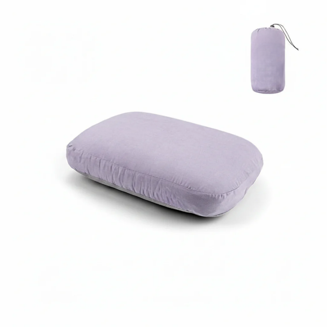 Camping Kussen - Ergonomisch Memory Foam Reiskussen