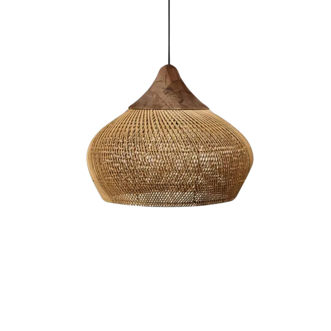 Ravena - Handgewebte Boho-Hängelampe