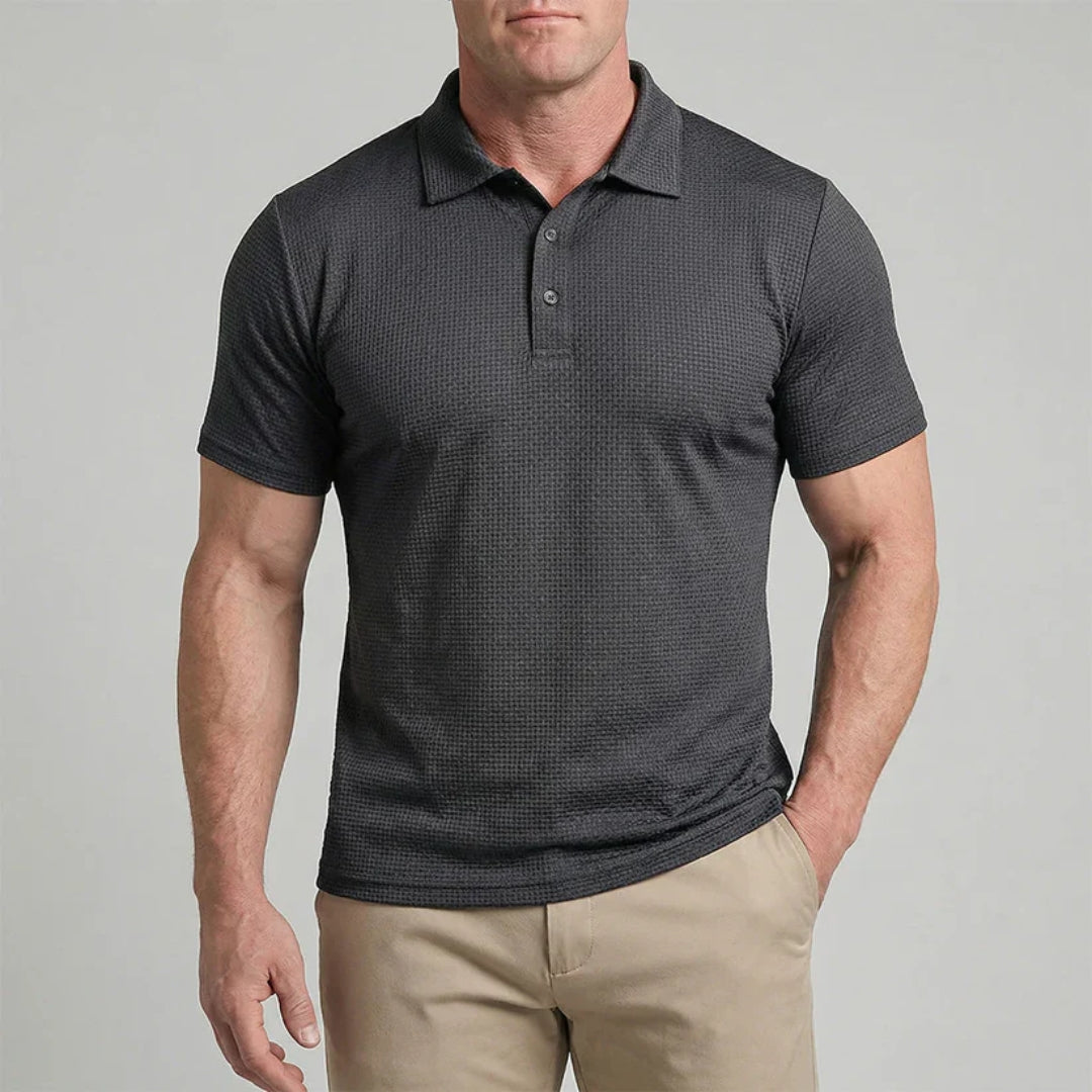 Heren polo met optimaal draagcomfort - premium