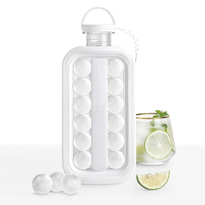 ICEY - Machine à Glaçons - Bouteille 2-en-1 avec 17 Glaçons