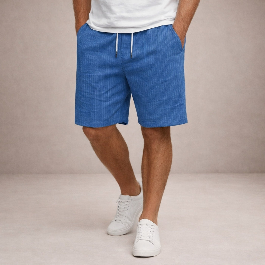 Korte Linnen Broek - Ademend Comfort voor Warme Dagen - Varello