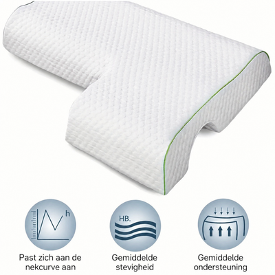 Slaapkussen - Ademend Memory Foam Comfortkussen