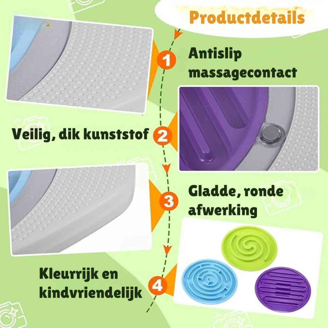 Balancio Bordspel - Sensorisch Balance Spel met Doolhof Uitdagingen - Kidvoro