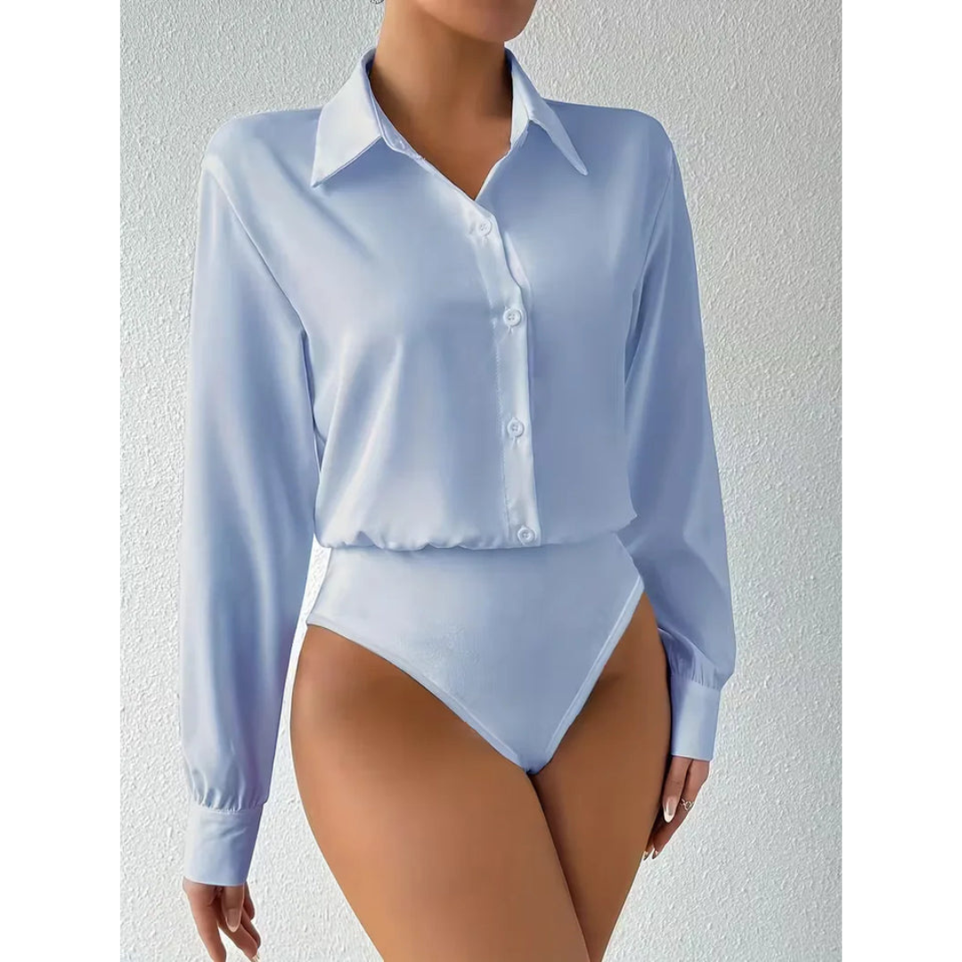 Bodysuit met Lange Mouwen - Veloura