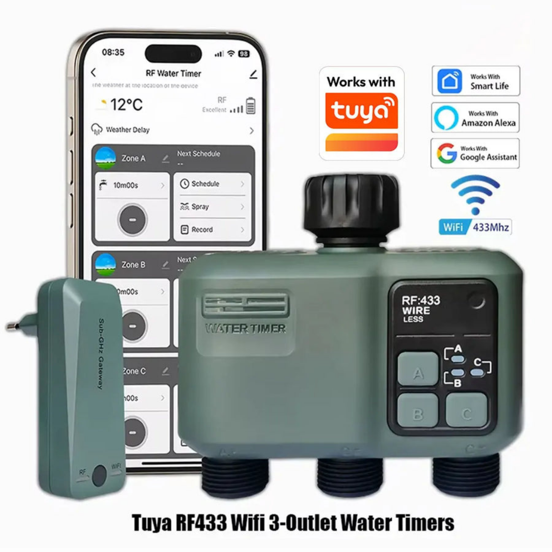 WiFi smart tuinsproeier - slimme automatische bewatering