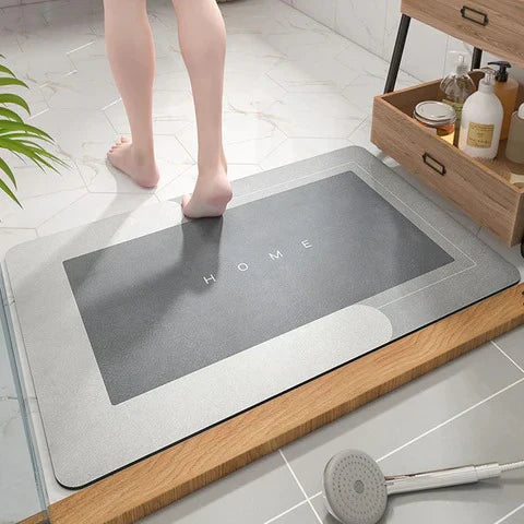 Tapis de bain - Tapis de douche antidérapant absorbant