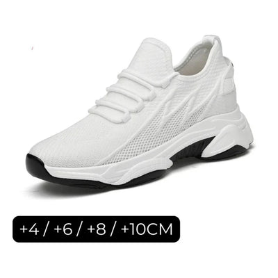 Sneakers met verhoogde hak