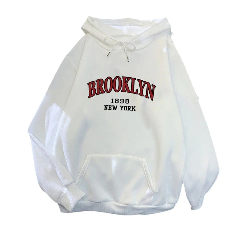 Hoodie - Brooklyn Print Dames Hoodie - UrbanCore