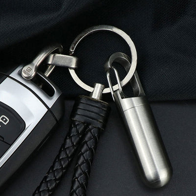 Pillendoosje van roestvrij staal