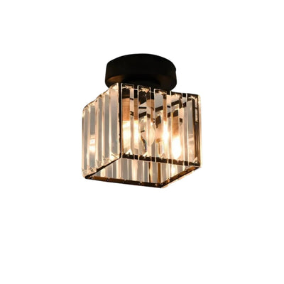 Plafondlamp - Luxe Kristaldesign met Warme Lichtreflectie - Lumévo