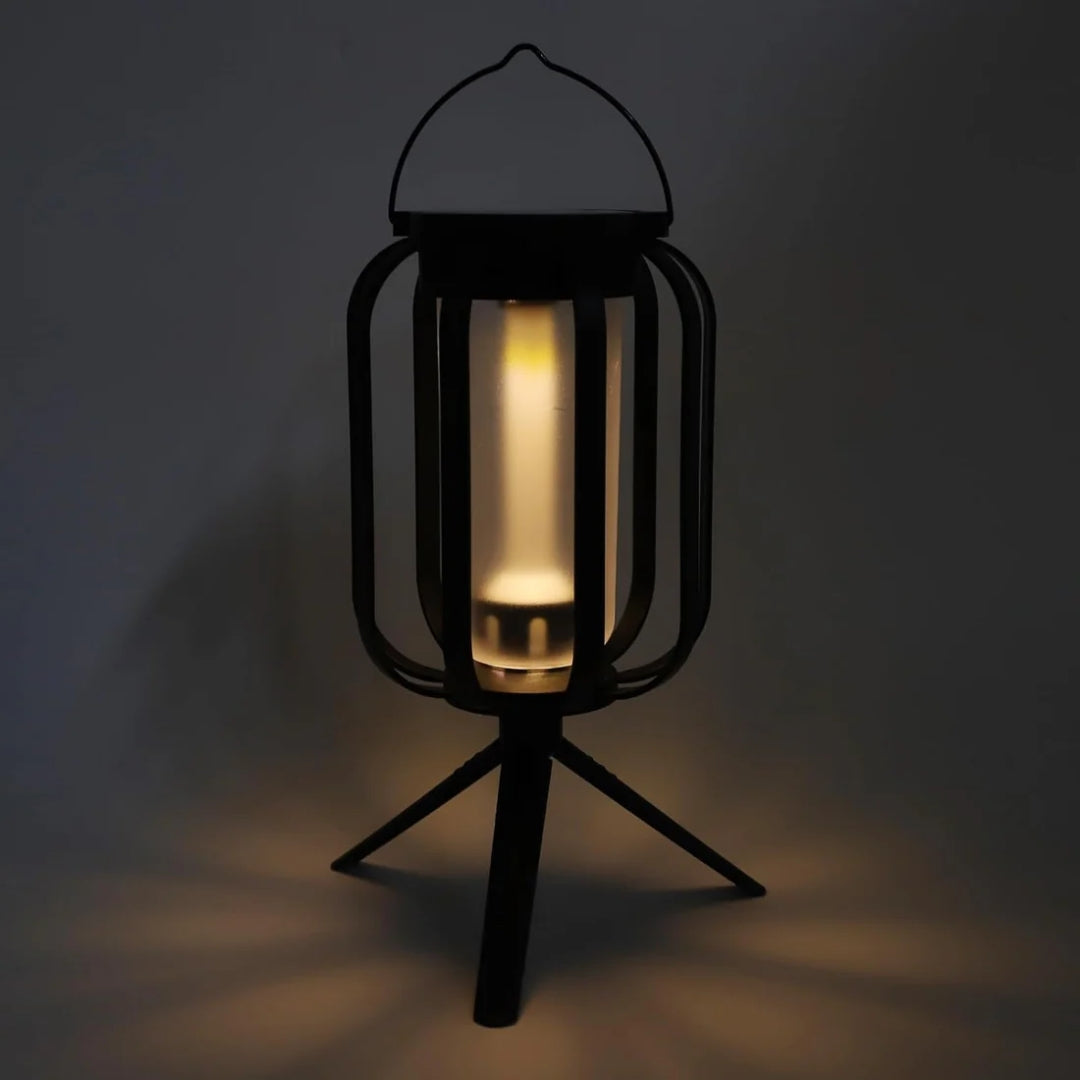 Solar LED Sfeer Lantaarn met Vlam-Effect