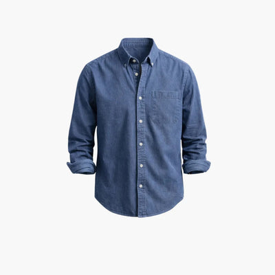 Denim blouse voor heren